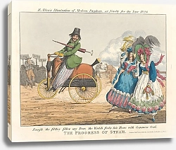 Постер Олкен Генри (охота) H. Alken's Illustration of Modern Prophecy, or Novelty for the Year 1829