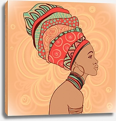 Постер Африканка, портрет