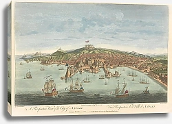 Постер Баулес Томас 3 A Perspective View of the City of Naples