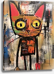 Постер Bizarre animals. Cat