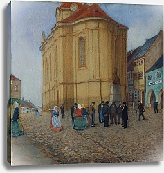 Постер Орлик Эмиль Kirche in Auscha