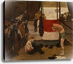 Постер Эвенпоэль Анри Борцовский барак на ярмарке