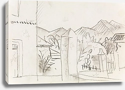 Постер Маке Август Вид из Туниса