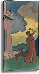 Постер Рерих Николай Song of the Morning, decorative panel, 'Dreams of Wisdom' series, 1920