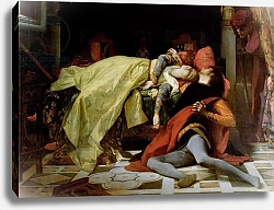 Постер Канабель Александр Death of Francesca da Rimini and Paolo Malatesta, 1870