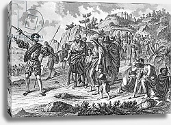 Постер Школа: Испанская 19в. Expulsion of the Moorish from Spain, beginning 1609