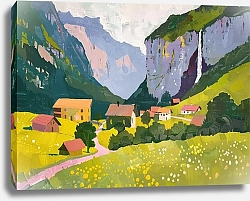 Постер Waterfall serenity