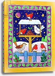 Постер Бакстер Кэти (совр) Christmas Feast for the Birds
