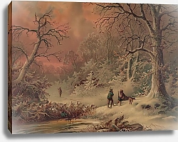 Постер Гибсон и Ко American winter in the woods