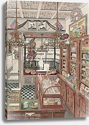 Постер Хамли Перкинс Сигарный магазин, 1901 год