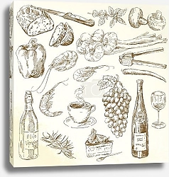 Постер Пищевая коллекция №3