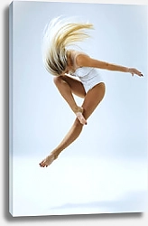 Постер Танцовщица в прыжке