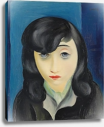 Постер Кислинг Моисей Портрет женщины с челкой