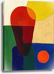 Постер Зайверт Франц Сильно абстрагированная полуфигура