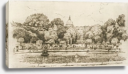 Постер Панкевич Юзеф The Lusembourg Gardens in Paris