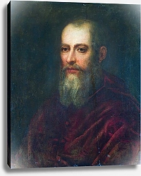 Постер Неизвестен Портрет кардинала с бородой