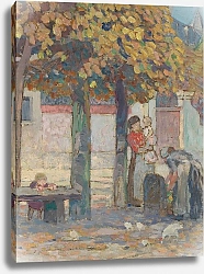 Постер Меню Виктор Scènes de village