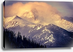 Постер Зимние горы Колорадо