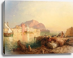 Постер Пайн Джеймс Залив Палермо