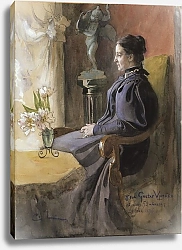 Постер Ларсон Карл Eva Upmark, 1852-1944, born Kindstrand