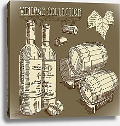 Постер Винная коллекция №9
