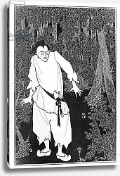 Постер Бердсли Аубри Ali Baba in the Woods, 1897