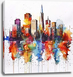 Постер San Francisco skyline