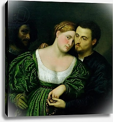 Постер Бордон Парис The Venetian Lovers