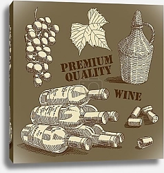 Постер Винная коллекция №7