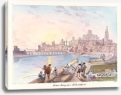 Постер Смит Чарльз Гамильтон Кордора, смотрящая вниз по Гвадалкиверу