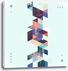Постер Современная геометрическая абстракция 12