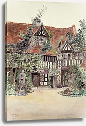 Постер Гилберт Касс The Smaller Courtyard, Hotel Guilleaume le Conquerant, Dives, France