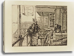 Постер Тиссо Джеймс L’auberge des trois corbeaux