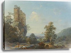 Постер Штунц Иоганн Батист Schloss Reichenstein bei Arlesheim