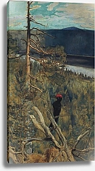 Постер Калела Гэллен The Great Black Woodpecker
