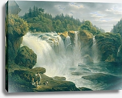 Постер Шедльбергер Иоганн Der Traunfall bei Gmunden