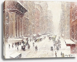 Постер Уиггинс Гай Карлтон Snow Storm On The Avenue