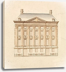 Постер Тейлер Иоханнес Фасадное возвышение, Фасадная часть