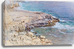 Постер Зофф Альфред Felsige Küstenpartie