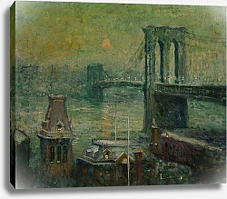 Постер Лоусон Эрнест Бруклинский мост