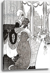 Постер The Toilet after Aubrey Beardsley, published 1909.
