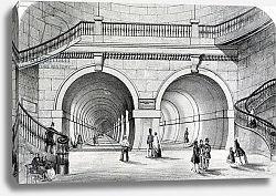 Постер Школа: Английская 19в. The Thames tunnel 2