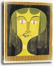 Постер Клее Пауль Portrait Of A Violet-Eyed Woman
