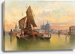 Постер Кауфман Карл Partie In Venedig