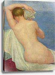 Постер Заррага Ангел Обнаженная спина с улиткой