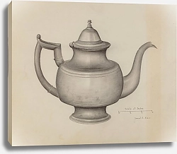 Постер Клейн Самуэль Pewter Teapot