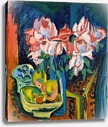 Постер Кирхнер Людвиг Эрнст Розовые розы