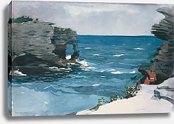 Постер Хомер Уинслоу Скальный берег, Бермуда