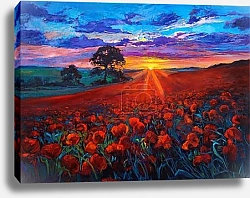 Постер Poppy fields