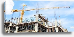 Постер Construction crane